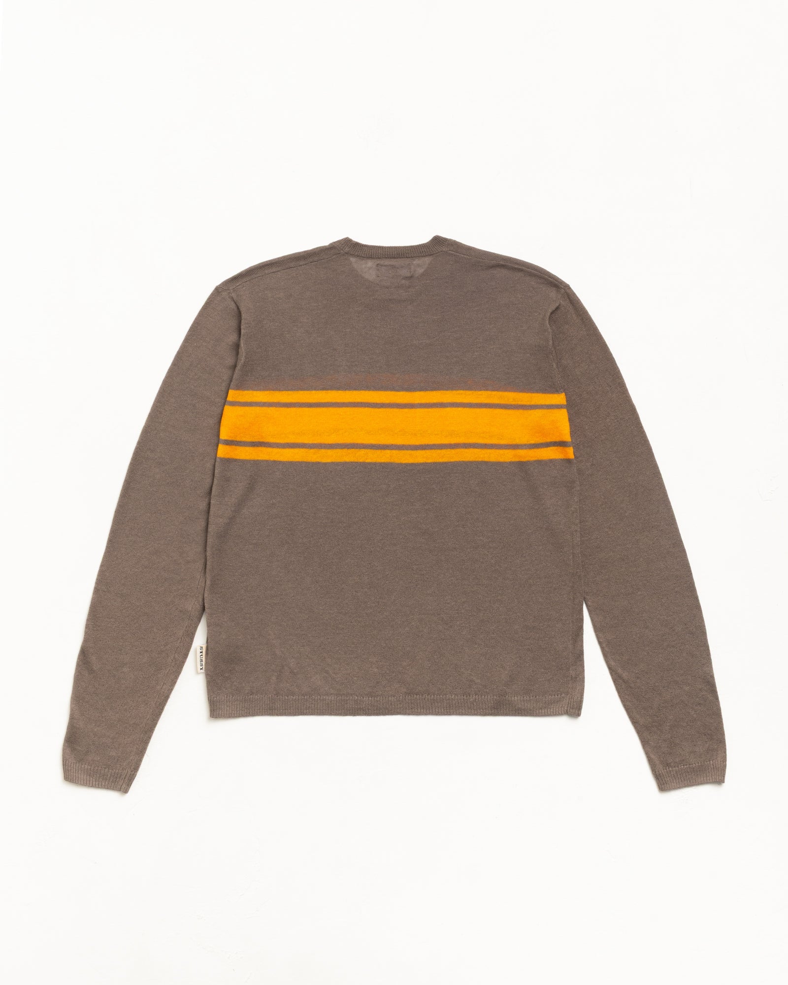 Lightweight Striped Sweater Sweater in the color Brown
