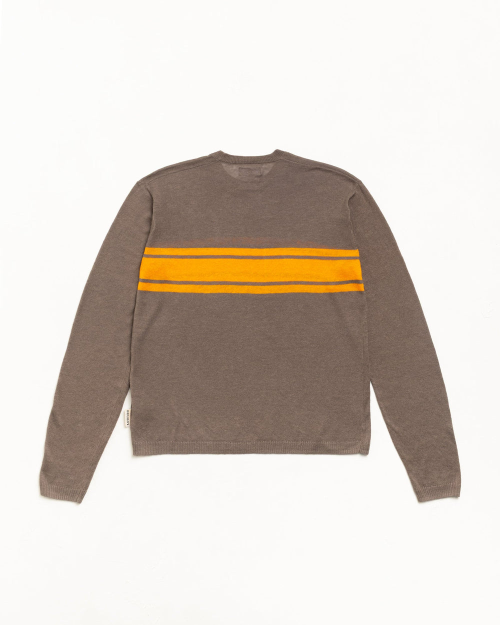 Lightweight Striped Sweater Sweater in the color Brown