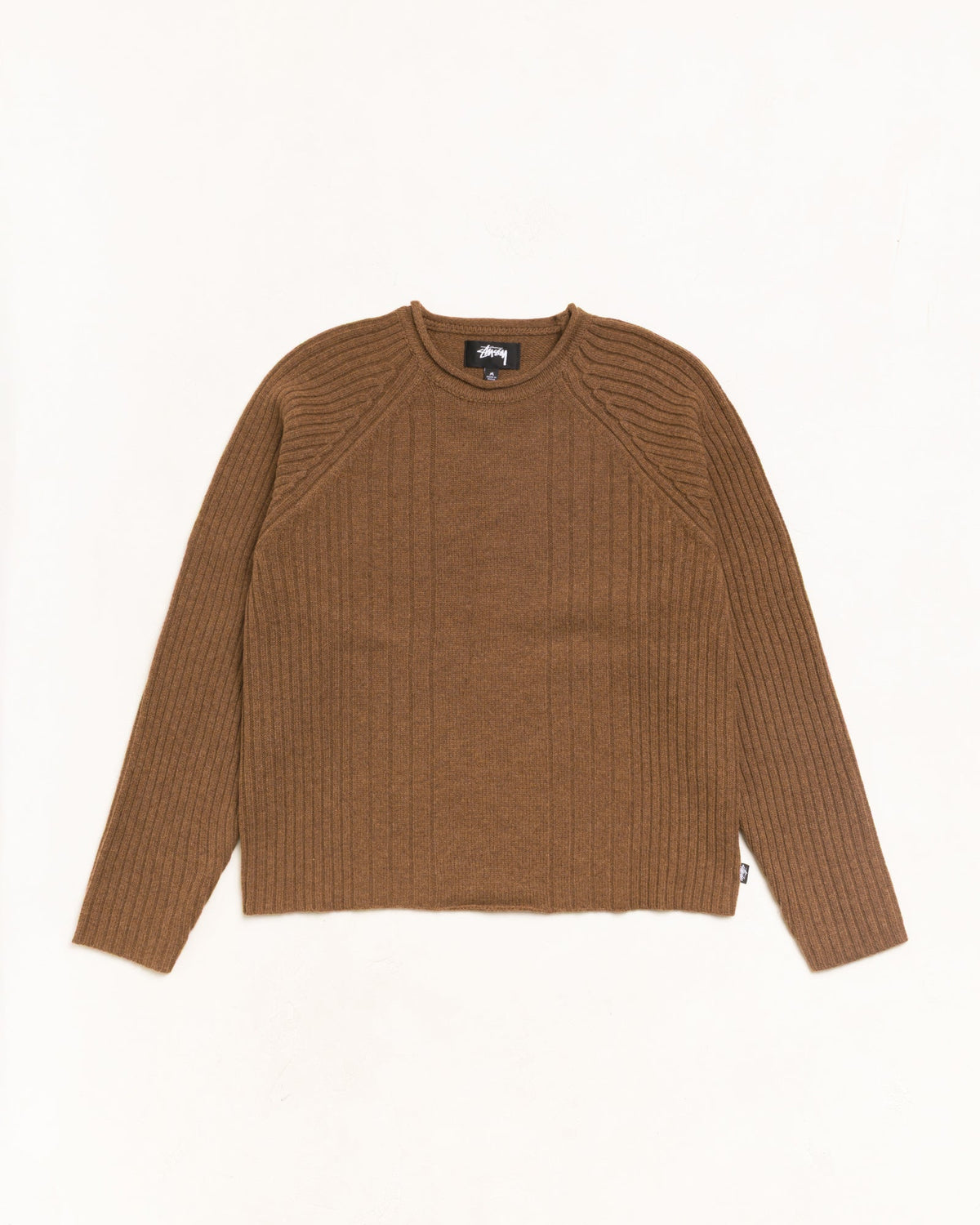 Merino Roll Neck Sweater Unisex Long Sleeve In Brown | hero:main:collection:new-arrivals,shirts,tops-shirts,all,tees,outerwear,denim,knits,accessories,sunglasses,hoodies,sweats,mens-hoodies-sweatshirts,shorts,pants,bottoms,crew-sweats,zip-ups,swim,sweatpants,graphics,lazy-tees,swim,basic-9twenty,button-ups,shorts,cargos,denim-jeans,bottoms,bags,belts,wearables,gear,footwear,button-ups,basic-tops,jerseys,big-ol,classics,slim,jackets,all, | product-card-slider