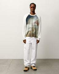 Splash Sweater Unisex Long Sleeve In Off White | product-card-slider