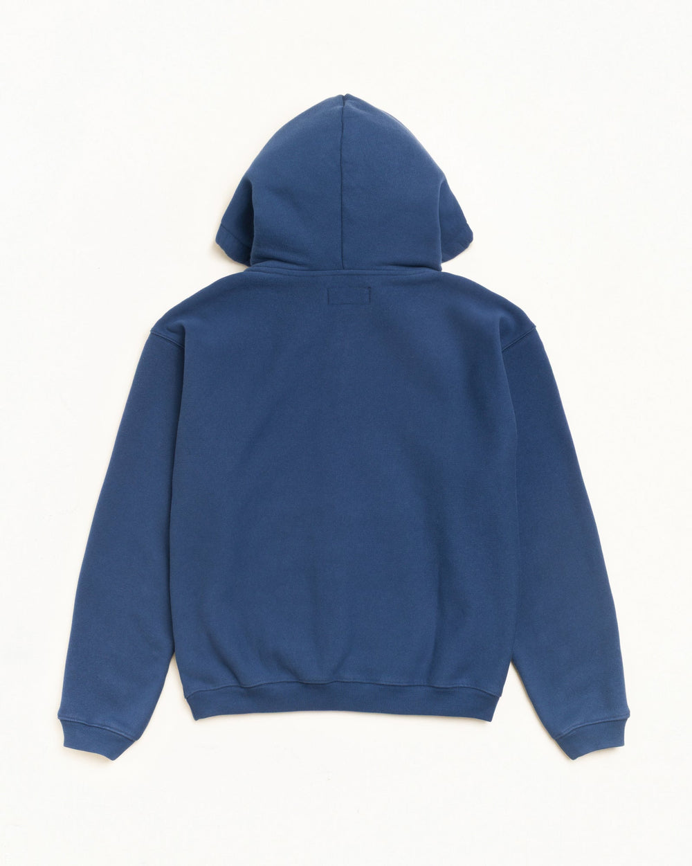 Varsity Zip Hood Unisex Long Sleeve In Navy | product-card-slider