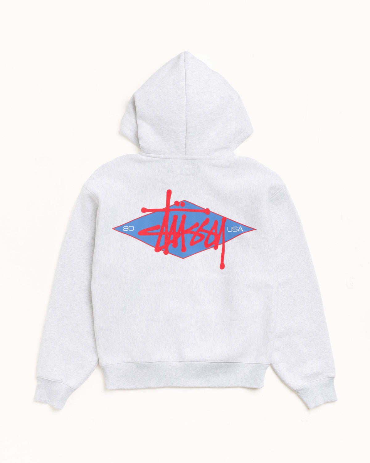 Basic Diamond Zip Hood Mens Long Sleeve In Ash Heather | hero:main:collection:new-arrivals,shirts,tops-shirts,all,tees,outerwear,denim,knits,accessories,sunglasses,hoodies,sweats,mens-hoodies-sweatshirts,shorts,pants,bottoms,crew-sweats,zip-ups,swim,sweatpants,graphics,lazy-tees,mens-swim,womens-swim,swim,basic-9twenty,button-ups,jerseys,thermals,shorts,trunks,cargos,denim-jeans,bottoms,bags,belts,wearables,gear,footwear,button-ups,basic-tops,jerseys, | product-card-slider