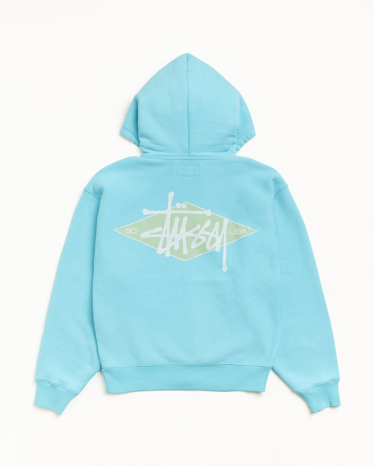 Basic Diamond Zip Hood Mens Long Sleeve In Teal | hero:main:collection:new-arrivals,shirts,tops-shirts,all,tees,outerwear,denim,knits,accessories,sunglasses,hoodies,sweats,mens-hoodies-sweatshirts,shorts,pants,bottoms,crew-sweats,zip-ups,swim,sweatpants,graphics,lazy-tees,mens-swim,womens-swim,swim,basic-9twenty,button-ups,jerseys,thermals,shorts,trunks,cargos,denim-jeans,bottoms,bags,belts,wearables,gear,footwear,button-ups,basic-tops,jerseys, | product-card-slider