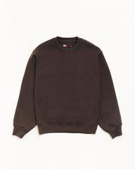 Sweats Crew Unisex Long Sleeve In Brown | hero:main:collection:new-arrivals,shirts,tops-shirts,all,tees,outerwear,denim,knits,accessories,sunglasses,hoodies,sweats,mens-hoodies-sweatshirts,shorts,pants,bottoms,crew-sweats,zip-ups,swim,sweatpants,graphics,lazy-tees,swim,basic-9twenty,button-ups,shorts,cargos,denim-jeans,bottoms,bags,belts,wearables,gear,footwear,button-ups,basic-tops,jerseys,big-ol,classics,slim,jackets,all, | product-card-slider