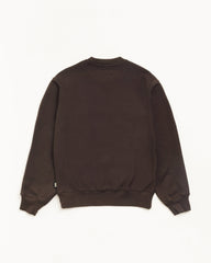 Sweats Crew Unisex Long Sleeve In Brown