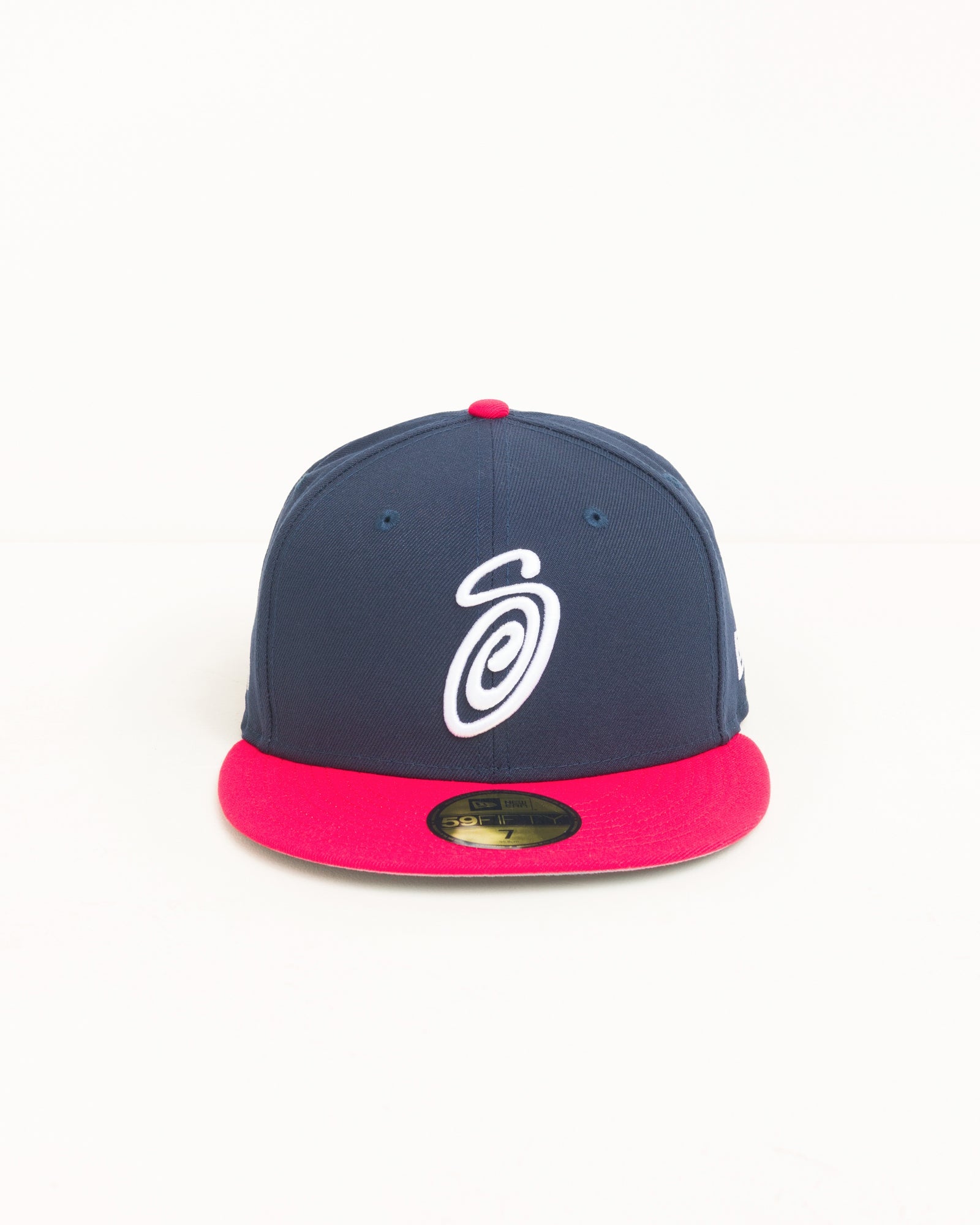 Curly S 59fifty New Era Cap Unisex In Navy/red | hero:main:collection:new-arrivals,shirts,tops-shirts,all,tees,outerwear,denim,knits,accessories,sunglasses,hoodies,sweats,mens-hoodies-sweatshirts,shorts,pants,bottoms,crew-sweats,zip-ups,swim,sweatpants,graphics,lazy-tees,swim,basic-9twenty,button-ups,shorts,cargos,denim-jeans,bottoms,bags,belts,wearables,gear,footwear,button-ups,basic-tops,jerseys,big-ol,classics,slim,jackets,all, | product-card-slider