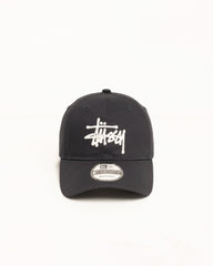 Stüssy 9TWENTY Basic baseball cap unisex in Dark Navy | hero:main:collection:new-arrivals,shirts,tops-shirts,all,tees,outerwear,denim,knits,accessories,sunglasses,hoodies,sweats,mens-hoodies-sweatshirts,shorts,pants,bottoms,crew-sweats,zip-ups,swim,sweatpants,graphics,lazy-tees,mens-swim,womens-swim,swim,basic-9twenty,button-ups,jerseys,thermals,shorts,trunks,cargos,denim-jeans,bottoms,bags,belts,wearables,gear,footwear,button-ups,basic-tops,jerseys, | product-card-slider