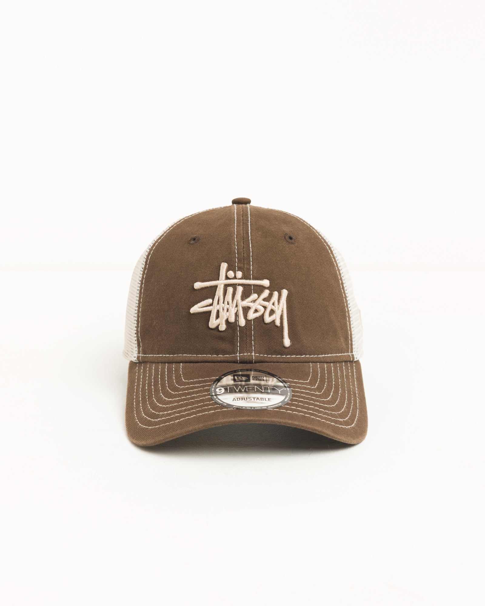 Washed Basic Trucker 9twenty Unisex In Mocha | hero:main:collection:new-arrivals,shirts,tops-shirts,all,tees,outerwear,denim,knits,accessories,sunglasses,hoodies,sweats,mens-hoodies-sweatshirts,shorts,pants,bottoms,crew-sweats,zip-ups,swim,sweatpants,graphics,lazy-tees,swim,basic-9twenty,button-ups,shorts,cargos,denim-jeans,bottoms,bags,belts,wearables,gear,footwear,button-ups,basic-tops,jerseys,big-ol,classics,slim,jackets,all, | product-card-slider