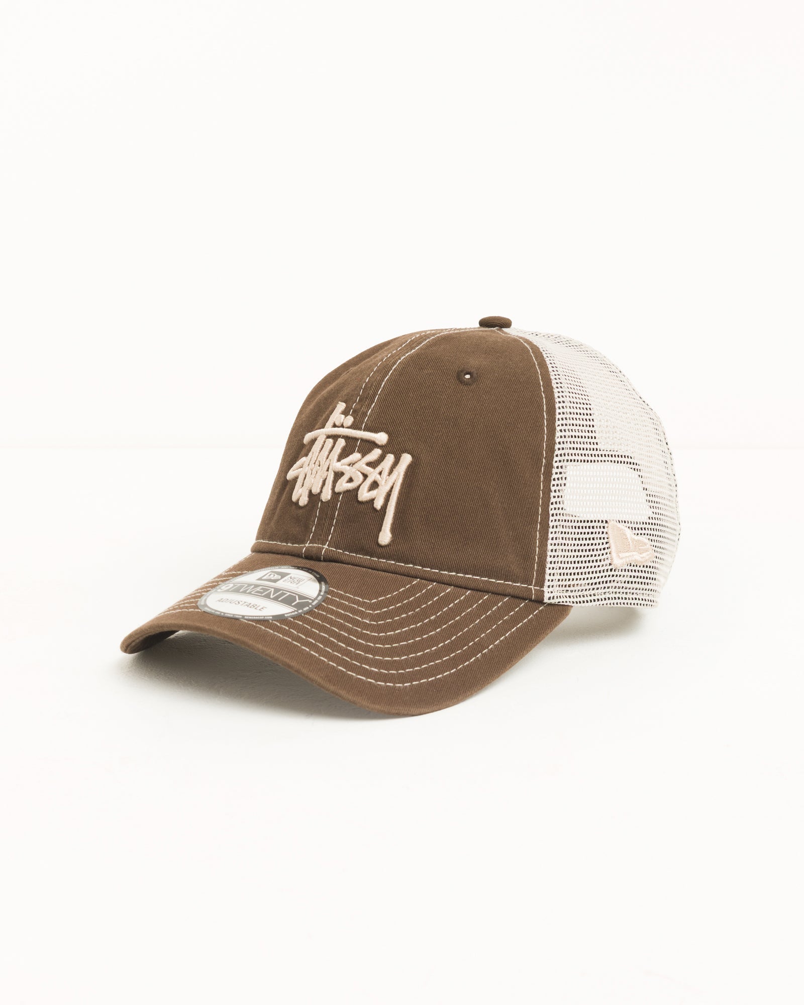 Washed Basic Trucker 9twenty Unisex In Mocha | product-card-slider