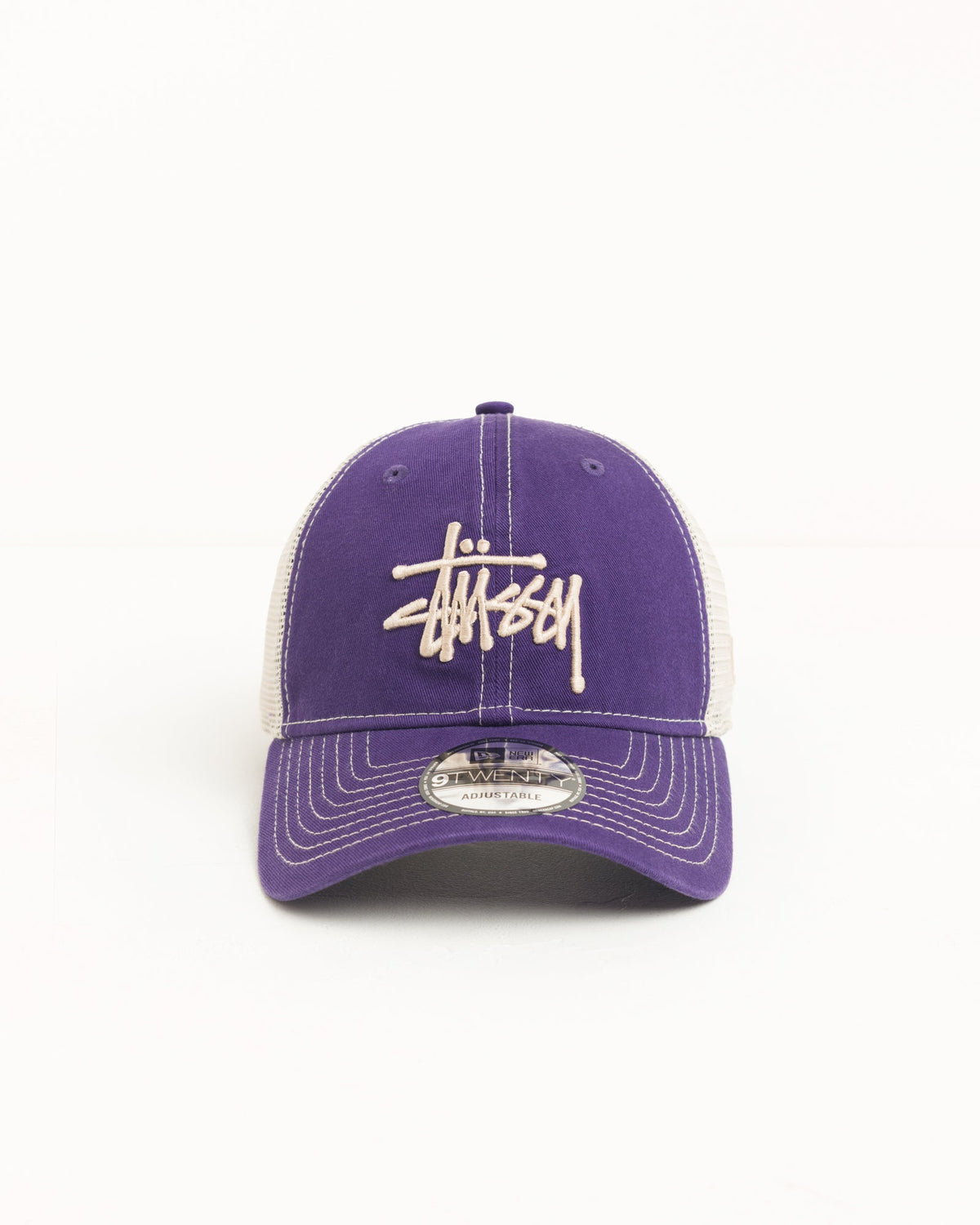 Washed Basic Trucker 9twenty Unisex In Violet | hero:main:collection:new-arrivals,shirts,tops-shirts,all,tees,outerwear,denim,knits,accessories,sunglasses,hoodies,sweats,mens-hoodies-sweatshirts,shorts,pants,bottoms,crew-sweats,zip-ups,swim,sweatpants,graphics,lazy-tees,swim,basic-9twenty,button-ups,shorts,cargos,denim-jeans,bottoms,bags,belts,wearables,gear,footwear,button-ups,basic-tops,jerseys,big-ol,classics,slim,jackets,all, | product-card-slider