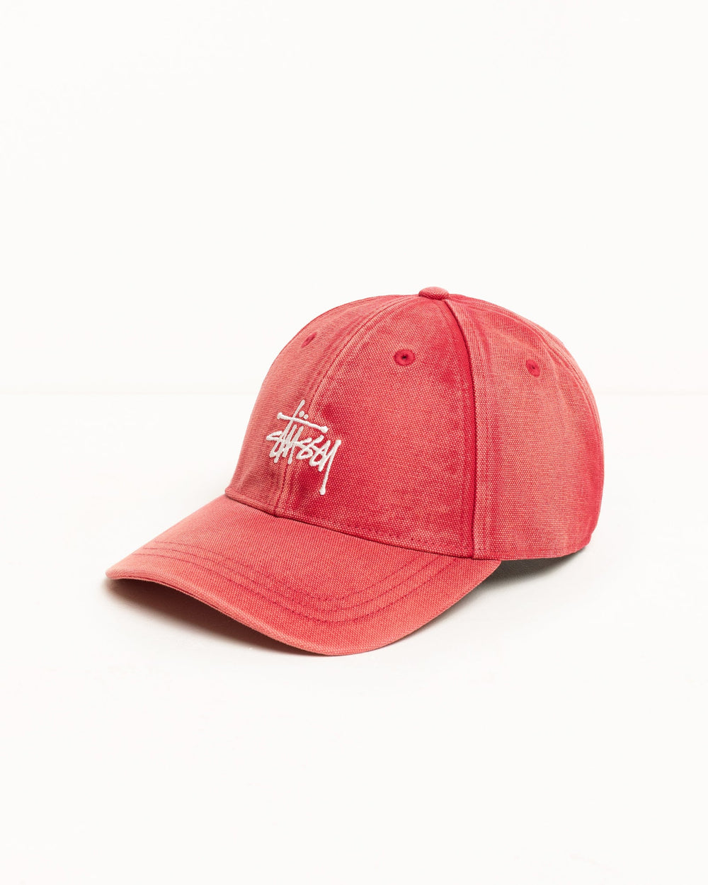 Lp Washed Basic Canvas Cap Accessories In Red | product-card-slider