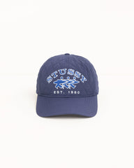 Md Quilted Surfwalk Cap Unisex In Navy | hero:main:collection:new-arrivals,shirts,tops-shirts,all,tees,outerwear,denim,knits,accessories,sunglasses,hoodies,sweats,mens-hoodies-sweatshirts,shorts,pants,bottoms,crew-sweats,zip-ups,swim,sweatpants,graphics,lazy-tees,swim,basic-9twenty,button-ups,shorts,cargos,denim-jeans,bottoms,bags,belts,wearables,gear,footwear,button-ups,basic-tops,jerseys,big-ol,classics,slim,jackets,all, | product-card-slider