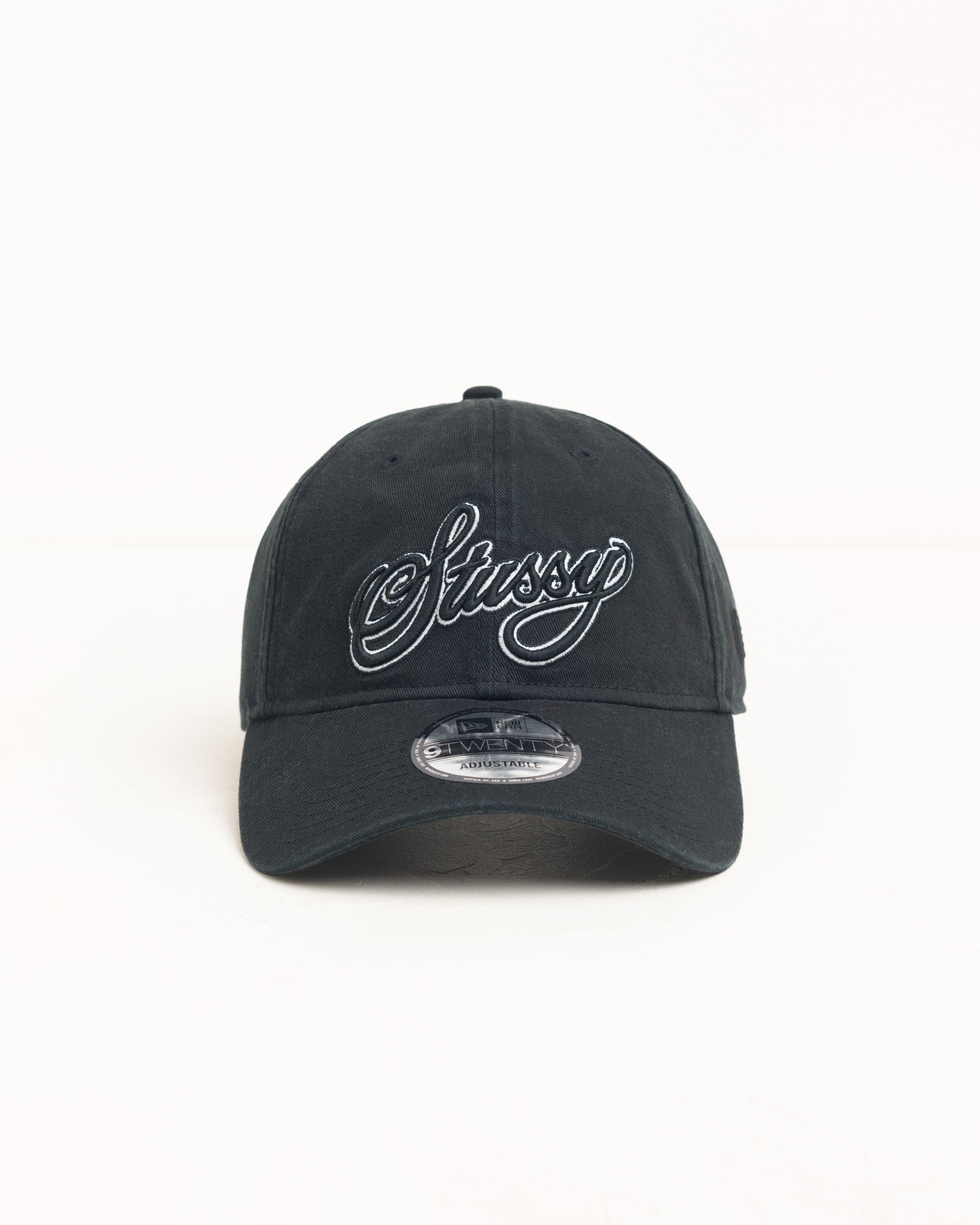 Cursive 9twenty Cap Unisex In Black | hero:main:collection:new-arrivals-3298660924,new-arrivals,shirts,tops-shirts,all,tees,outerwear,denim,knits,accessories,hoodies,sweats,shorts,pants,bottoms,crew-sweats,zip-ups,sweatpants,graphics,basic-9twenty,button-ups,shorts,cargos,denim-jeans,bottoms,bags,belts,wearables,gear,footwear,button-ups,basic-tops,jerseys,big-ol,classics,slim,jackets,all, | product-card-slider