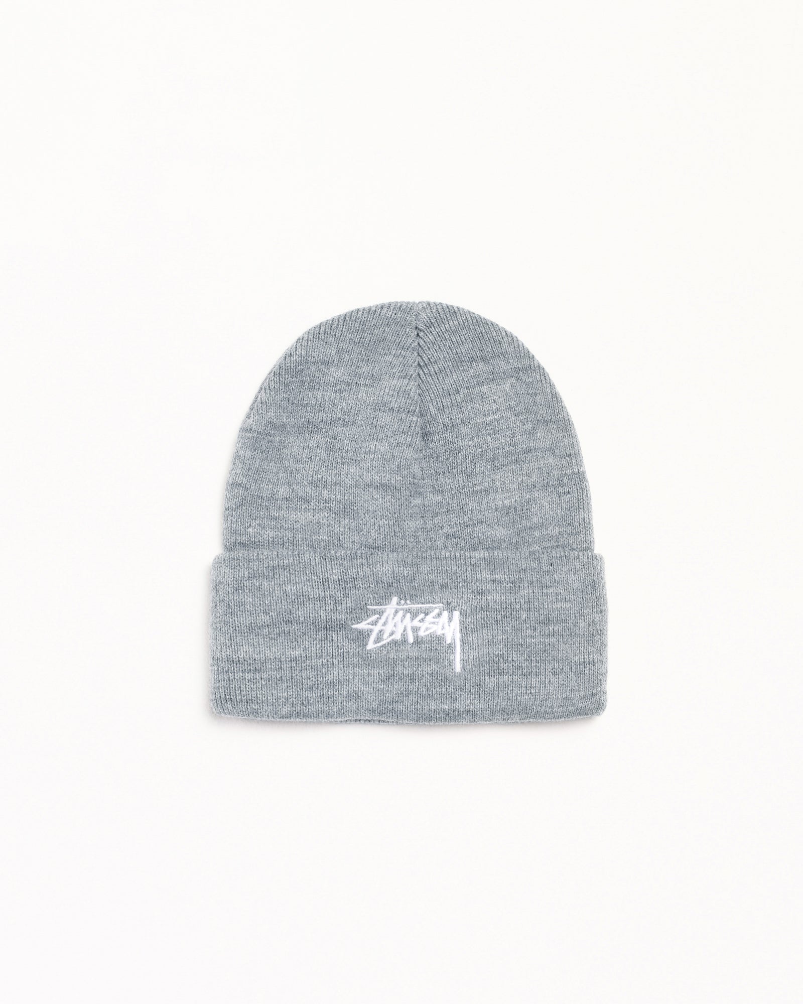 Stock Cuff Beanie in Grey Heather | hero:main:collection:new-arrivals,shirts,tops-shirts,all,tees,outerwear,denim,knits,accessories,sunglasses,hoodies,sweats,mens-hoodies-sweatshirts,shorts,pants,bottoms,crew-sweats,zip-ups,swim,sweatpants,graphics,lazy-tees,mens-swim,womens-swim,swim,basic-9twenty,button-ups,jerseys,thermals,shorts,trunks,cargos,denim-jeans,bottoms,bags,belts,wearables,gear,footwear,button-ups,basic-tops,jerseys, | product-card-slider