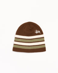 Skullcap Basic Striped Accessories In Brown | hero:main:collection:new-arrivals,shirts,tops-shirts,all,tees,outerwear,denim,knits,accessories,sunglasses,hoodies,sweats,mens-hoodies-sweatshirts,shorts,pants,bottoms