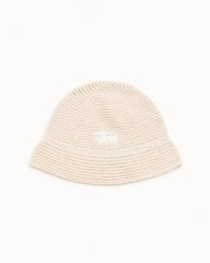 Basic Linen Knit Bucket Unisex In Oat | hero:main:collection:new-arrivals,shirts,tops-shirts,all,tees,outerwear,denim,knits,accessories,sunglasses,hoodies,sweats,mens-hoodies-sweatshirts,shorts,pants,bottoms,crew-sweats,zip-ups,swim,sweatpants,graphics,lazy-tees,mens-swim,womens-swim,swim,basic-9twenty,button-ups,jerseys,thermals,shorts,trunks,cargos,denim-jeans,bottoms,bags,belts,wearables,gear,footwear,button-ups,basic-tops,jerseys,bucket-hats,caps, | product-card-slider