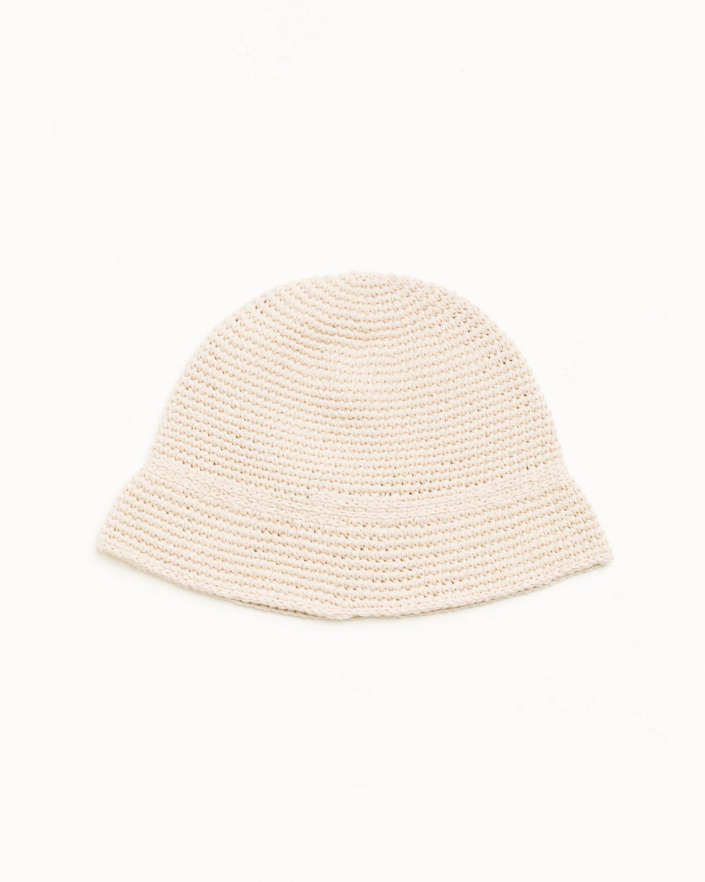 Basic Linen Knit Bucket Unisex In Oat | product-card-slider