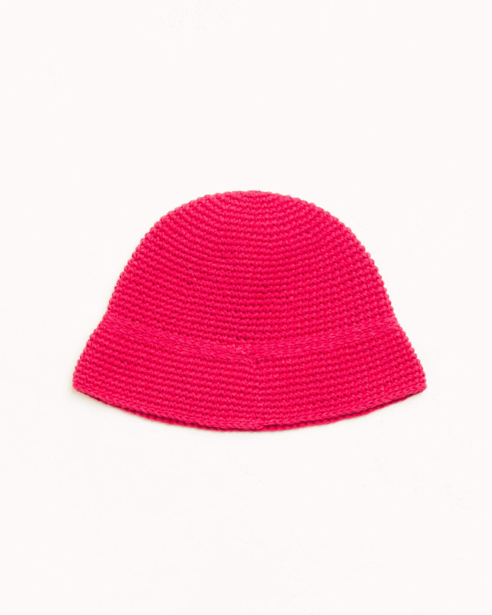 Basic Linen Knit Bucket Unisex In Red | product-card-slider
