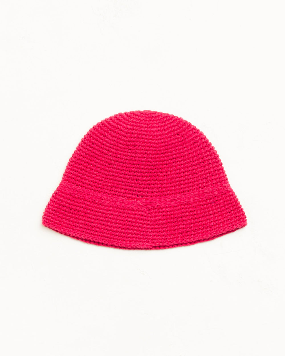 Basic Linen Knit Bucket Unisex In Red | product-card-slider