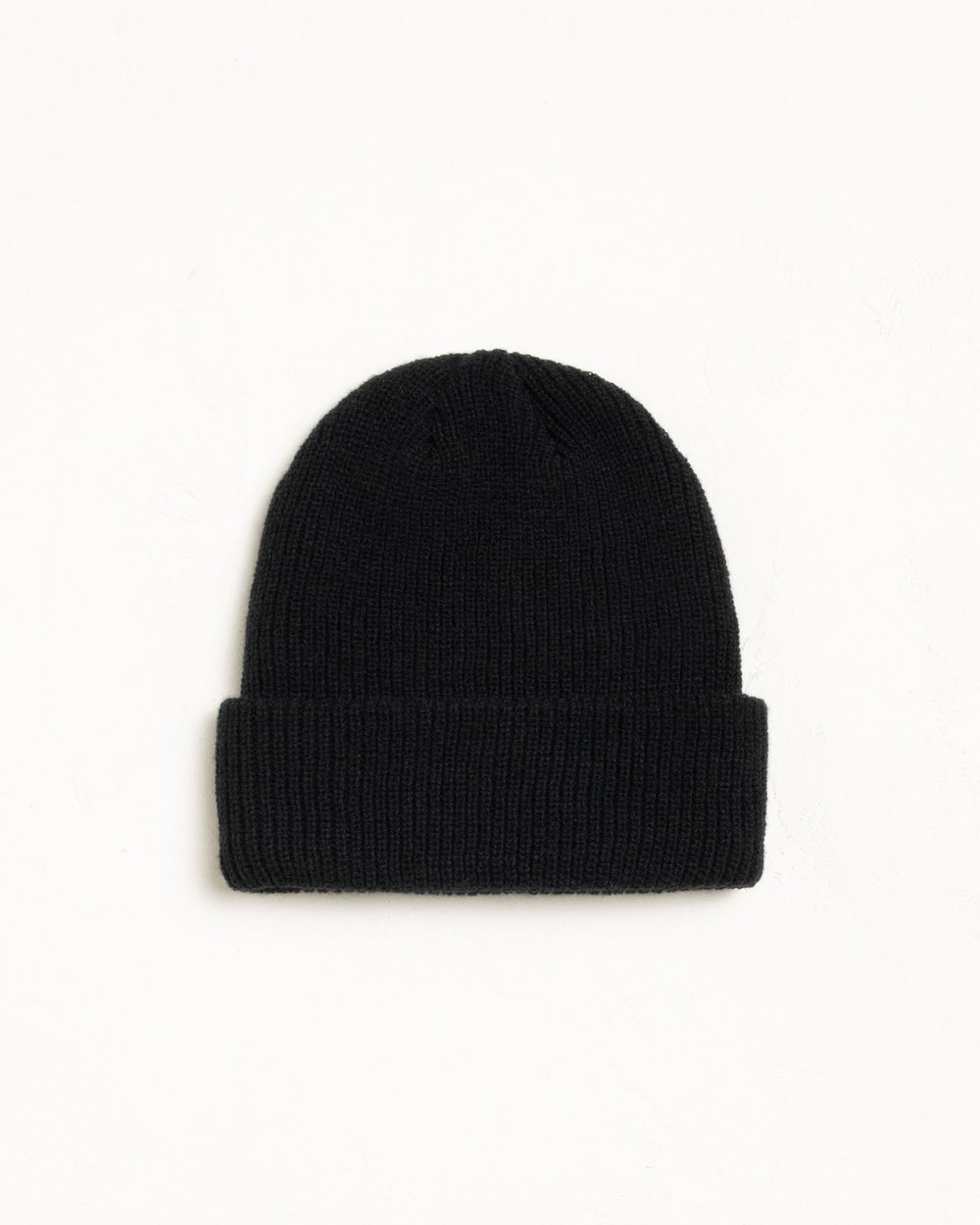 Basic Stüssy Cuff Beanie Headwear in the color Black | product-card-slider