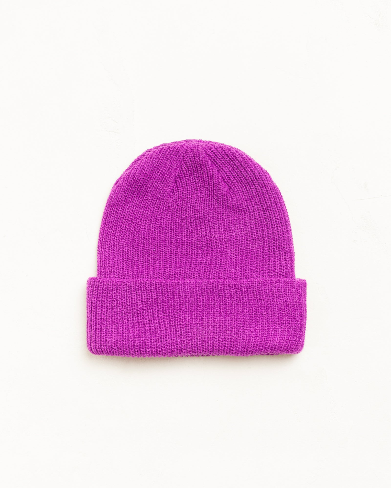 Basic Stüssy Cuff Beanie Headwear in the color Violet | product-card-slider