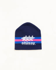 Stripe Ski Beanie Unisex In Navy | hero:main:collection:new-arrivals,shirts,tops-shirts,all,tees,outerwear,denim,knits,accessories,sunglasses,hoodies,sweats,mens-hoodies-sweatshirts,shorts,pants,bottoms,crew-sweats,zip-ups,swim,sweatpants,graphics,lazy-tees,swim,basic-9twenty,button-ups,shorts,cargos,denim-jeans,bottoms,bags,belts,wearables,gear,footwear,button-ups,basic-tops,jerseys,big-ol,classics,slim,jackets,all, | product-card-slider