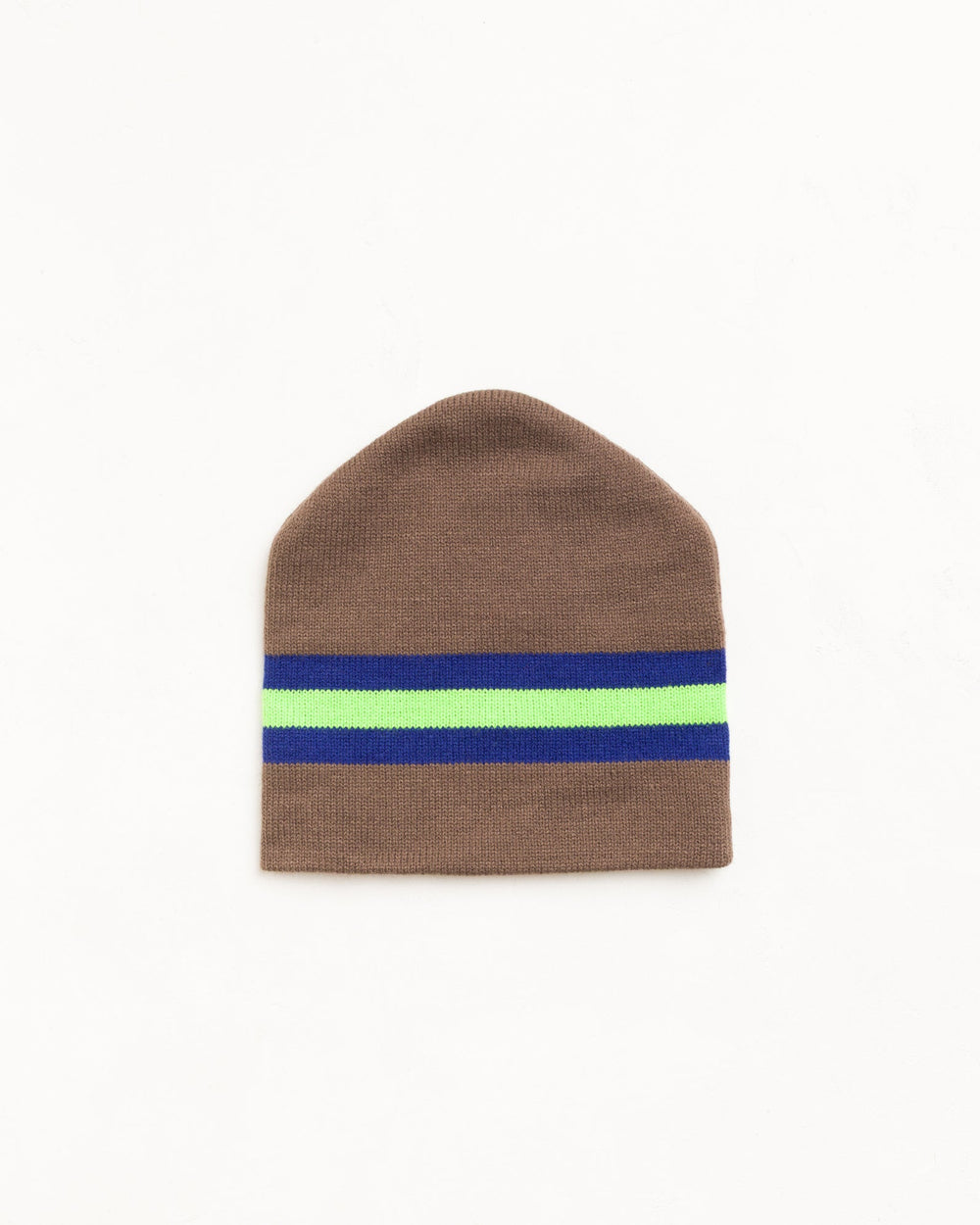 Stripe Ski Beanie Unisex In Tan | product-card-slider