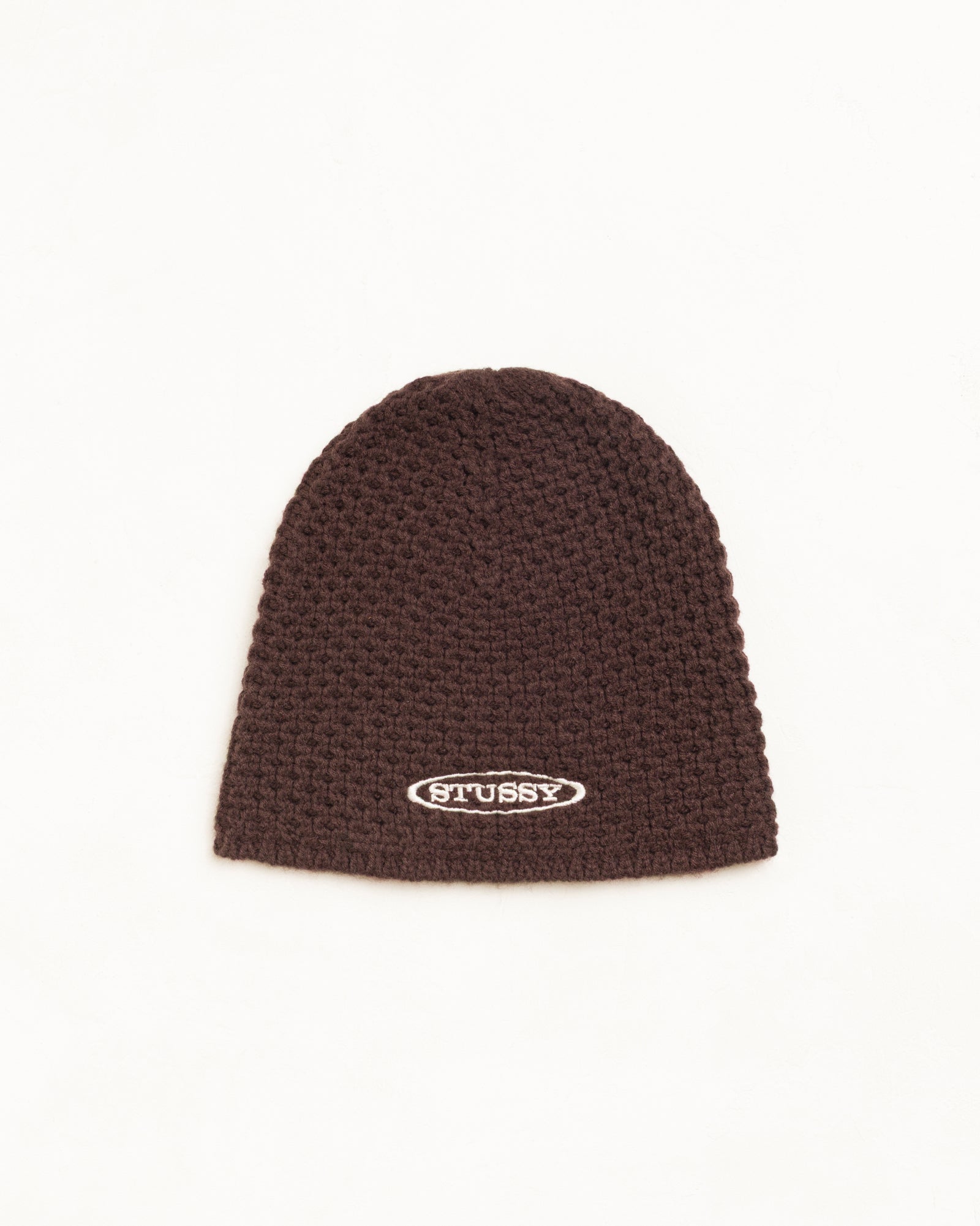 Textured Knit Skullcap Unisex In Brown | hero:main:collection:new-arrivals,shirts,tops-shirts,all,tees,outerwear,denim,knits,accessories,sunglasses,hoodies,sweats,mens-hoodies-sweatshirts,shorts,pants,bottoms,crew-sweats,zip-ups,swim,sweatpants,graphics,lazy-tees,swim,basic-9twenty,button-ups,shorts,cargos,denim-jeans,bottoms,bags,belts,wearables,gear,footwear,button-ups,basic-tops,jerseys,big-ol,classics,slim,jackets,all, | product-card-slider