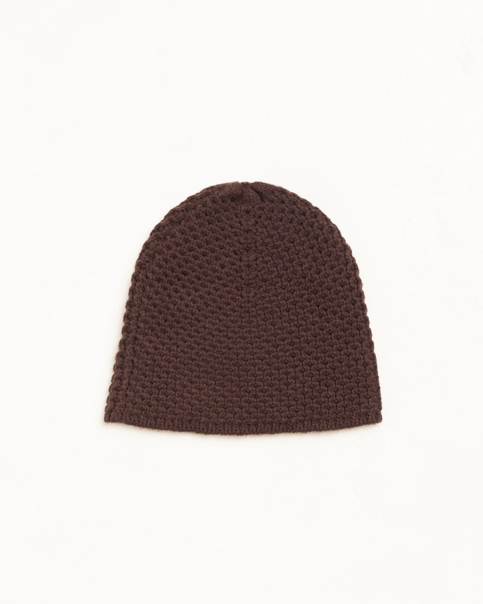 Textured Knit Skullcap Unisex In Brown | product-card-slider