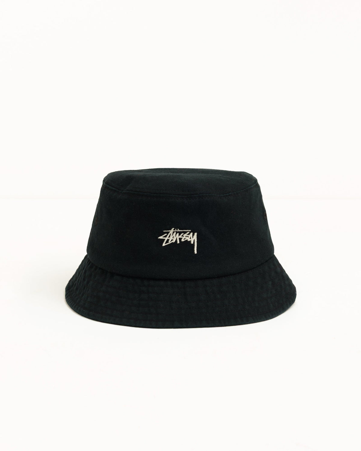 Stüssy Stock Bucket Hat in Black | hero:main:collection:new-arrivals,shirts,tops-shirts,all,tees,outerwear,denim,knits,accessories,sunglasses,hoodies,sweats,mens-hoodies-sweatshirts,shorts,pants,bottoms,crew-sweats,zip-ups,swim,sweatpants,graphics,lazy-tees,mens-swim,womens-swim,swim,basic-9twenty,button-ups,jerseys,thermals,shorts,trunks,cargos,denim-jeans,bottoms,bags,belts,wearables,gear,footwear,button-ups,basic-tops,jerseys, | product-card-slider
