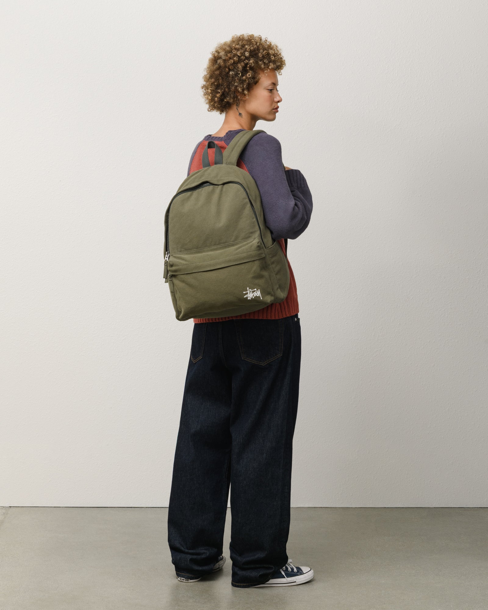 CANVAS BACKPACK Accessories in the color Green | product-card-slider