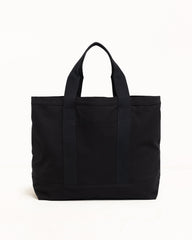 Canvas Extra Large Tote Bag Unisex In Black