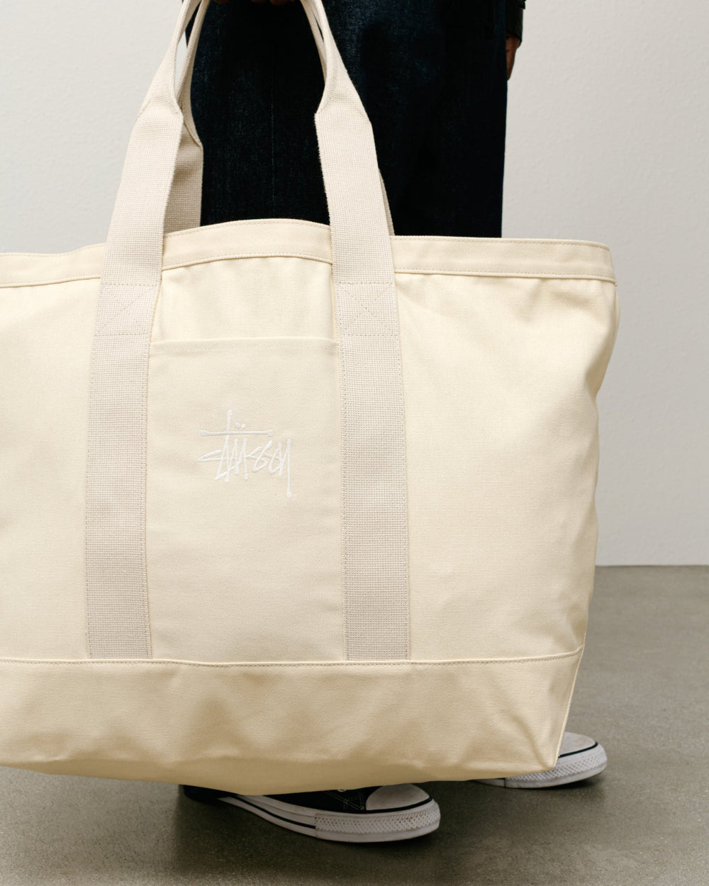 Canvas Extra Large Tote Bag Accessories in Natural