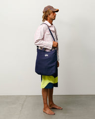 Canvas Crossbody Bag Unisex In Navy | product-card-slider