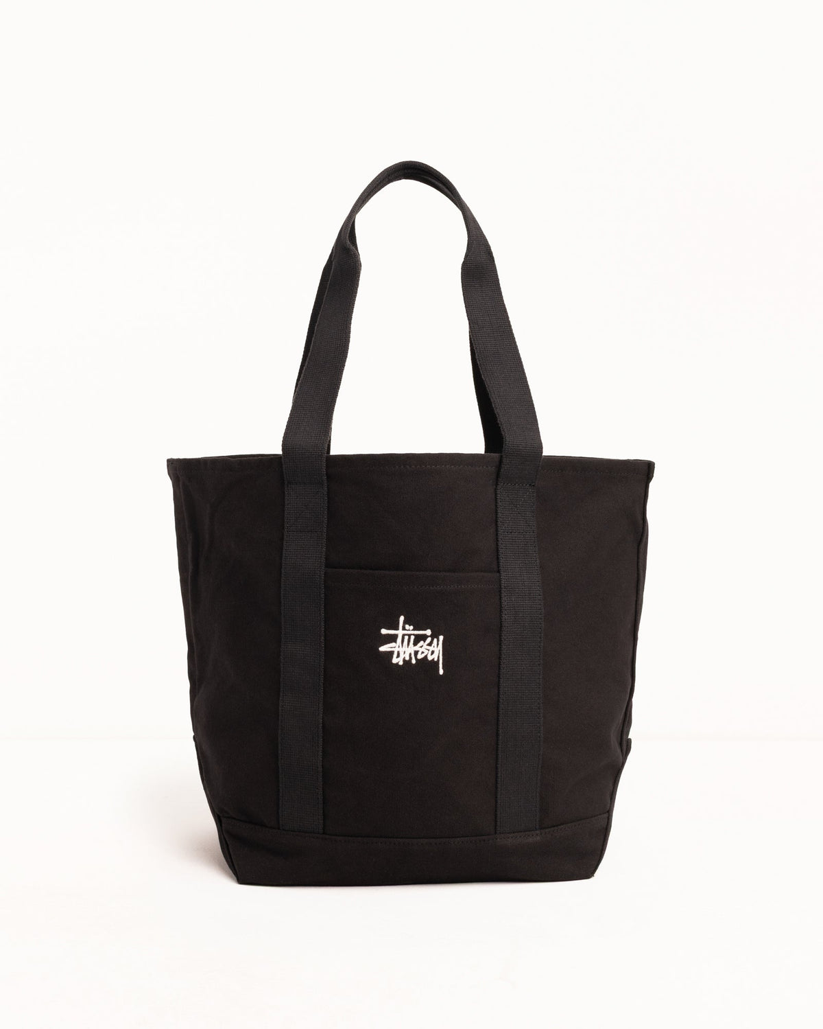 Canvas Market Tote Accessories in Black | hero:main:collection:bags,new-arrivals,shirts,tops-shirts,all,tees,outerwear,denim,knits,accessories,sunglasses,hoodies,sweats,mens-hoodies-sweatshirts,shorts,pants,bottoms,crew-sweats,zip-ups,swim,sweatpants, | product-card-slider