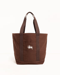 Canvas Market Tote Bag Accessories In Brown | hero:main:collection:bags,new-arrivals,shirts,tops-shirts,all,tees,outerwear,denim,knits,accessories,sunglasses,hoodies,sweats,mens-hoodies-sweatshirts,shorts,pants,bottoms, | product-card-slider