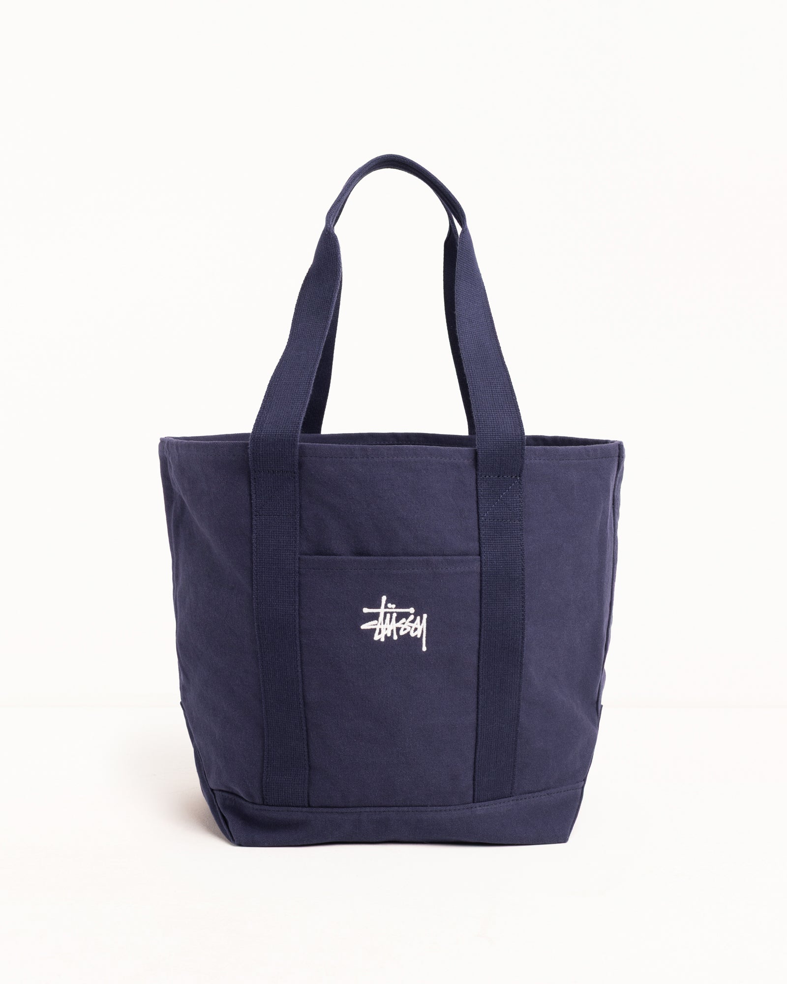 Canvas Market Tote Accessories in the color Navy | hero:main:collection:bags,new-arrivals,shirts,tops-shirts,all,tees,outerwear,denim,knits,accessories,sunglasses,hoodies,sweats,mens-hoodies-sweatshirts,shorts,pants,bottoms,crew-sweats,zip-ups,swim,sweatpants, | product-card-slider