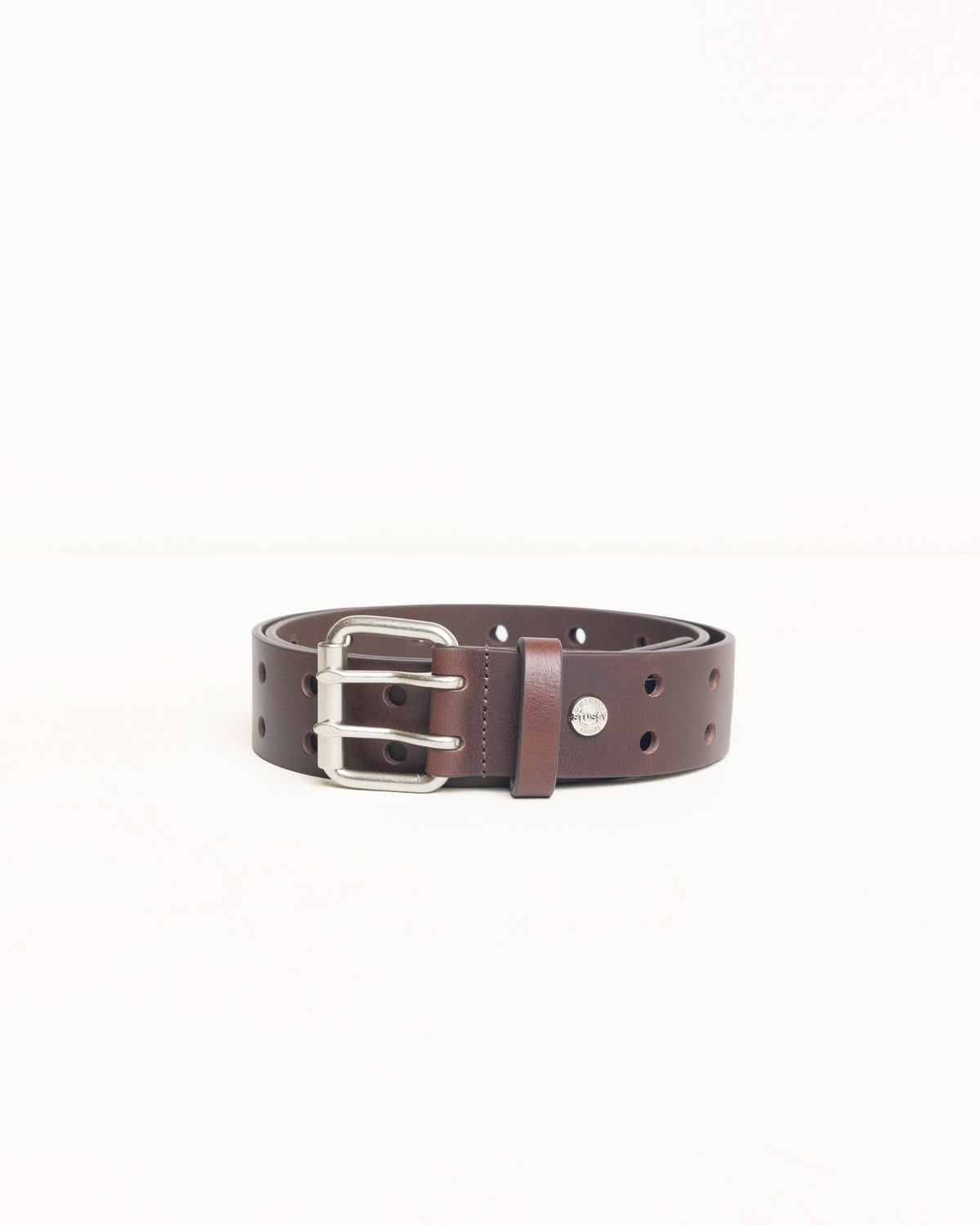 Leather Punch Out Belt Unisex In Brown | hero:main:collection:graphics,lazy-tees,mens-swim,womens-swim,swim,basic-9twenty,button-ups,jerseys,thermals,shorts,trunks,cargos,denim-jeans,bottoms,bags,belts,wearables,gear,footwear,new-arrivals,shirts,tops-shirts,all,tees,outerwear,denim,knits,accessories,sunglasses,hoodies,sweats,mens-hoodies-sweatshirts,shorts,pants,bottoms,crew-sweats,zip-ups,swim,sweatpants, | product-card-slider
