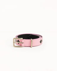 Leather Argyle Belt Unisex In Pink | hero:main:collection:new-arrivals,shirts,tops-shirts,all,tees,outerwear,denim,knits,accessories,sunglasses,hoodies,sweats,mens-hoodies-sweatshirts,shorts,pants,bottoms,crew-sweats,zip-ups,swim,sweatpants,graphics,lazy-tees,swim,basic-9twenty,button-ups,shorts,cargos,denim-jeans,bottoms,bags,belts,wearables,gear,footwear,button-ups,basic-tops,jerseys,big-ol,classics,slim,jackets,all, | product-card-slider