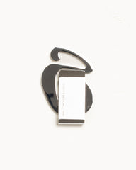 Swirly S Money Clip Accessories In Silver
