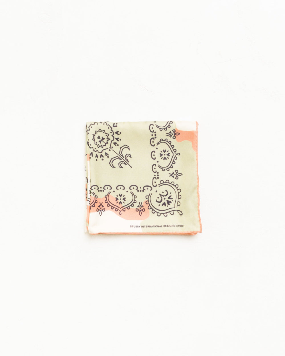 Pattern Silk Bandana Unisex In Camo