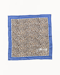 Pattern Silk Bandana Accessories In Leopard
