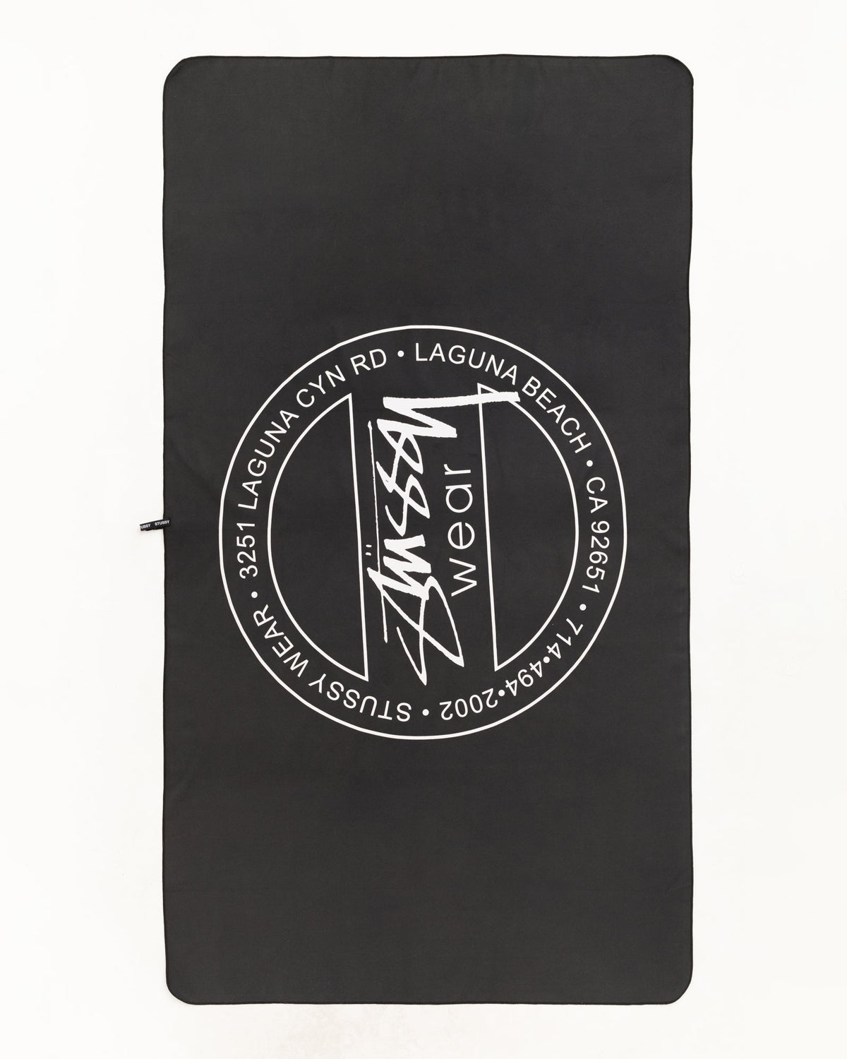 Dot Speed Dry Towel Unisex In Black/white | hero:main:collection:new-arrivals,shirts,tops-shirts,all,tees,outerwear,denim,knits,accessories,sunglasses,hoodies,sweats,mens-hoodies-sweatshirts,shorts,pants,bottoms,crew-sweats,zip-ups,swim,sweatpants,graphics,lazy-tees,swim,basic-9twenty,button-ups,shorts,cargos,denim-jeans,bottoms,bags,belts,wearables,gear,footwear,button-ups,basic-tops,jerseys,big-ol,classics,slim,jackets,all, | product-card-slider