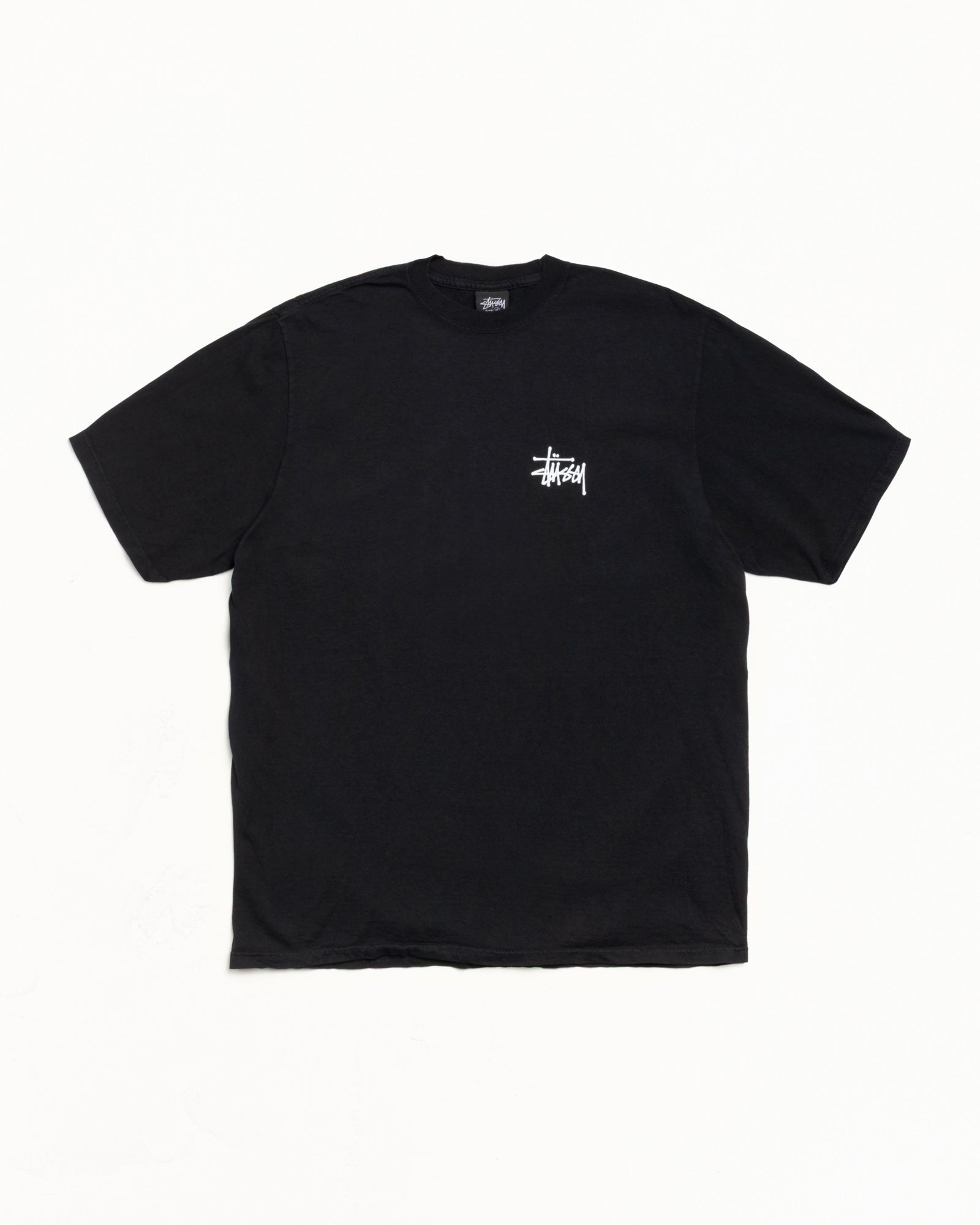 Basic Stussy Pig. Dyed Tee Mens Short Sleeve In Black | product-card-slider