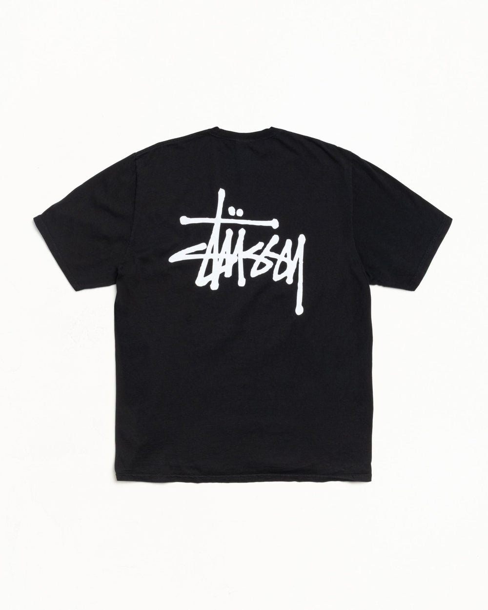 Basic Stussy Pig. Dyed Tee Mens Short Sleeve In Black | hero:main:collection:new-arrivals,shirts,tops-shirts,all,tees,basic-stussy-tees, | product-card-slider