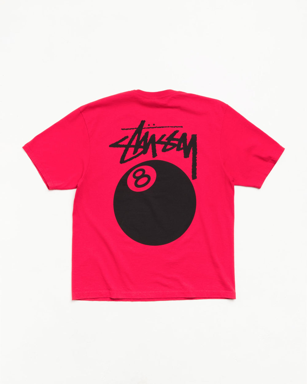 8 Ball Pig. Dyed Tee Unisex Short Sleeve In Red | hero:main:collection:new-arrivals,shirts,tops-shirts,all,tees,outerwear,denim,knits,accessories,sunglasses,hoodies,sweats,mens-hoodies-sweatshirts,shorts,pants,bottoms,crew-sweats,zip-ups,swim,sweatpants,graphics,lazy-tees,swim,basic-9twenty,button-ups,shorts,cargos,denim-jeans,bottoms,bags,belts,wearables,gear,footwear,button-ups,basic-tops,jerseys,big-ol,classics,slim,jackets,all, | product-card-slider