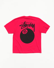 8 Ball Pig. Dyed Tee Unisex Short Sleeve In Red | hero:main:collection:new-arrivals,shirts,tops-shirts,all,tees,outerwear,denim,knits,accessories,sunglasses,hoodies,sweats,mens-hoodies-sweatshirts,shorts,pants,bottoms,crew-sweats,zip-ups,swim,sweatpants,graphics,lazy-tees,swim,basic-9twenty,button-ups,shorts,cargos,denim-jeans,bottoms,bags,belts,wearables,gear,footwear,button-ups,basic-tops,jerseys,big-ol,classics,slim,jackets,all, | product-card-slider