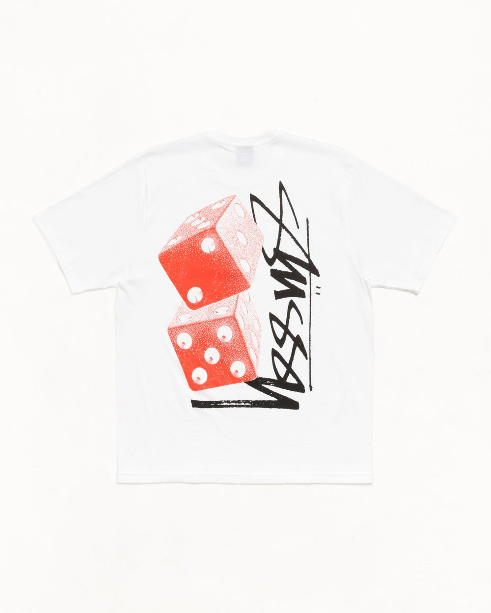 Tall Dice Tee Mens Short Sleeve In White | hero:main:collection:graphics,lazy-tees,mens-swim,womens-swim,swim,basic-9twenty,button-ups,jerseys,thermals,shorts,trunks,cargos,denim-jeans,bottoms,bags,belts,wearables,gear,footwear,new-arrivals,new-test,spring-summer-collection,shirts,tops-shirts,all,tees,outerwear,denim,knits,accessories,sunglasses,hoodies,sweats,mens-hoodies-sweatshirts,shorts,pants,bottoms | product-card-slider