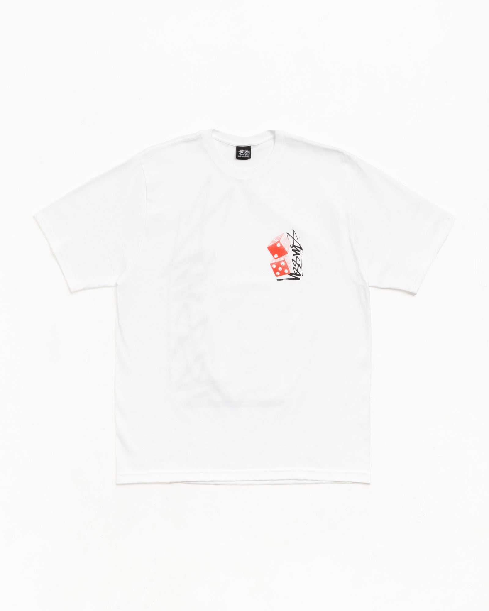 Tall Dice Tee Mens Short Sleeve In White | product-card-slider