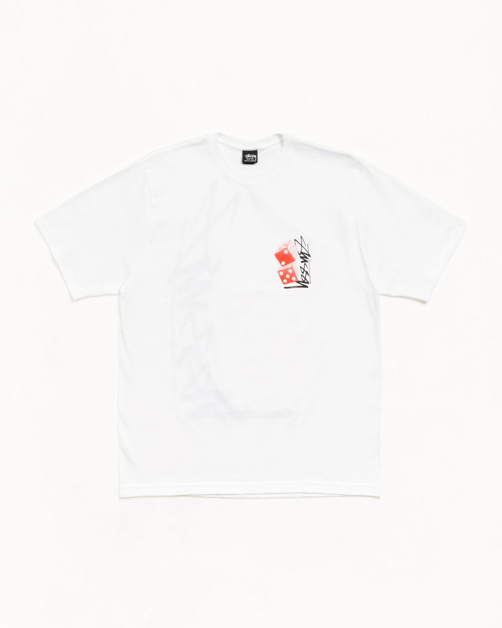Tall Dice Tee Mens Short Sleeve In White | product-card-slider